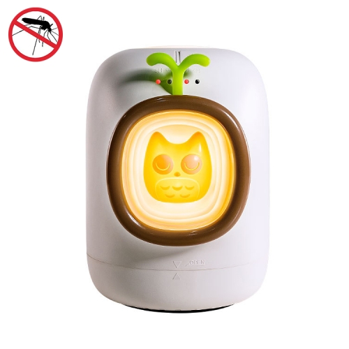 

Mini USB Household Electronic Physical Mosquito Repellent Night Light(White)