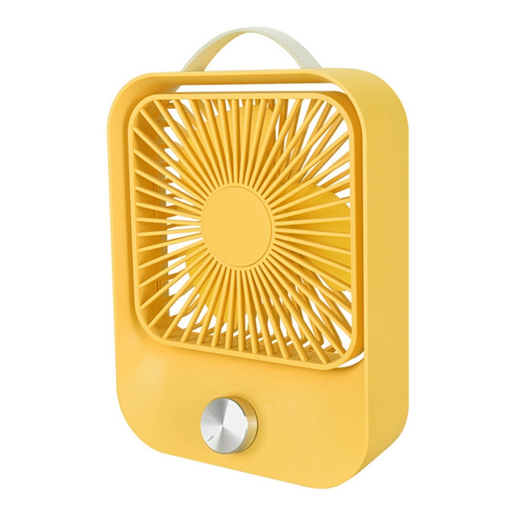 

Promise Speed Adjustable Fan Portable Silent Desktop Wind Speed Fan USB Fan(Yellow)
