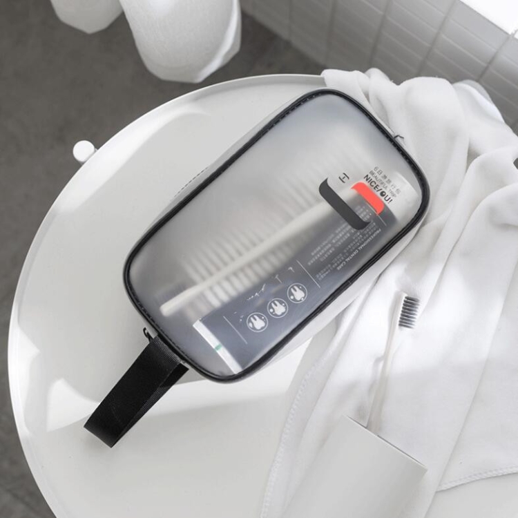

Portable Wash Bag Waterproof Shower Portable Cosmetic Bag Swimming Bag, Style:Large Hand Bag