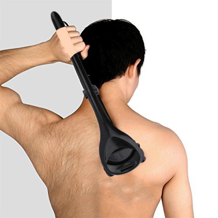 

2 PCS Back Long Handle Shaver Folding Double Cutter Head 2.0 Upgrade Version