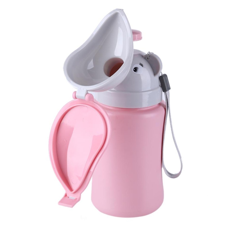 

3 PCS Portable Kids Urinal Car Toilet Reusable Pee Bottle(Pink For Girl)