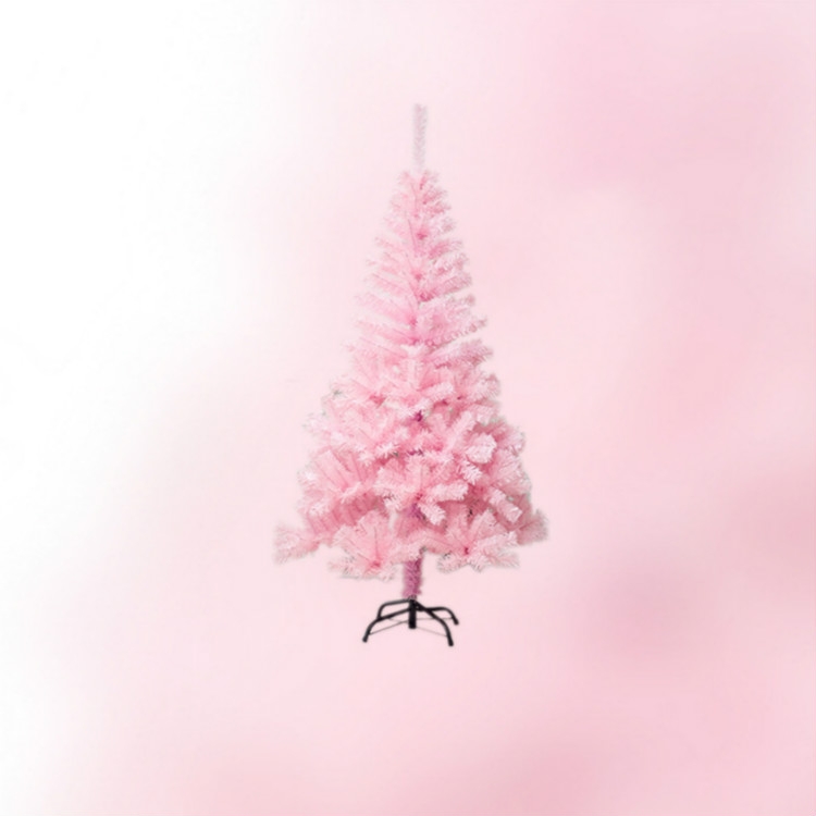 

2 PCS Christmas Pink PVC Christmas Tree Decoration Supplies, Size:70x150cm
