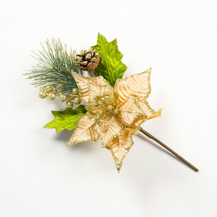 Sunsky 2 Pcs Christmas Tree Pine Needles Pine Cones Decorative