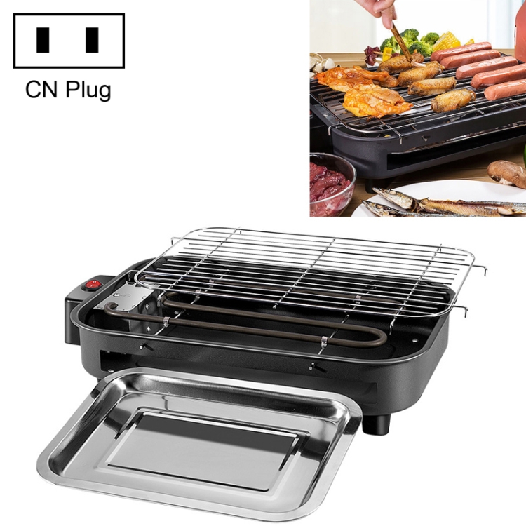 

Multi-function Electric Grills Home Baking Pan Smokeless 220V Indoor BBQ machine, Plug Specification:CN Plug