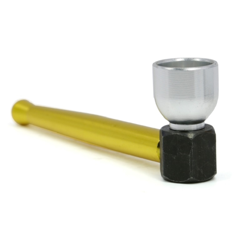 

Aluminum Alloy Pipe with Smoking Pot Random Color Delivery