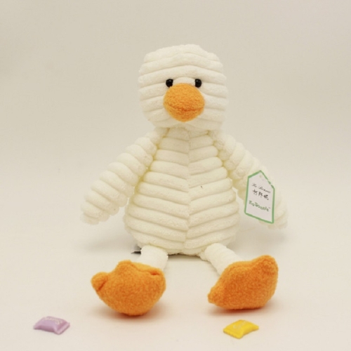 

Striped Animal Plush Toy Doll Creative Animal Doll, Type:Duck, Height:15cm