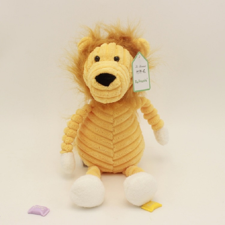 

Striped Animal Plush Toy Doll Creative Animal Doll, Type:Lion, Height:42cm