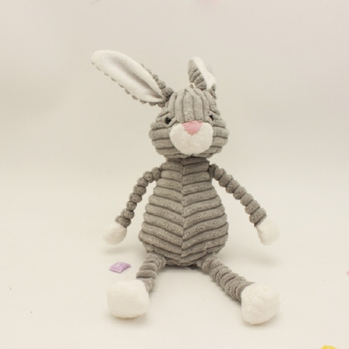 

Striped Animal Plush Toy Doll Creative Animal Doll, Type:Gray Rabbit, Height:42cm