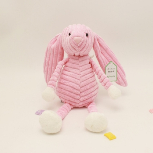 

Striped Animal Plush Toy Doll Creative Animal Doll, Type:Pink Rabbit, Height:42cm