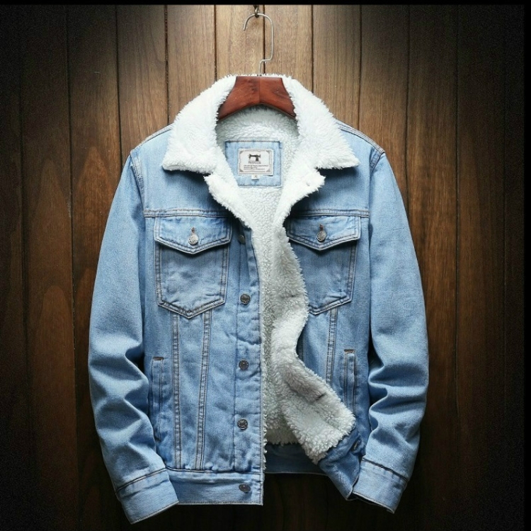 sky blue jacket mens