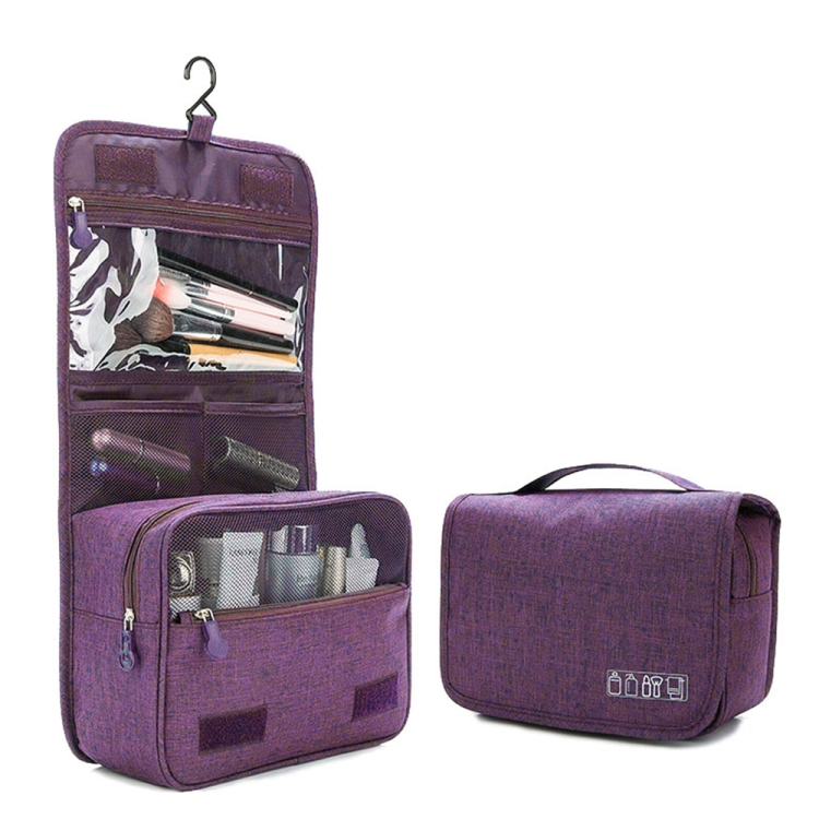 

Cubes Portable Large Capacity Simple Multi-function Organize Bag Travel Storage Bag(Purple)
