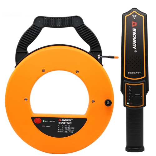 

SNDWAY Pipe Scanner Thickness PVC Pipe Blockage Width Measuring Instrument, Specification:SW720 Standard (20 meters)