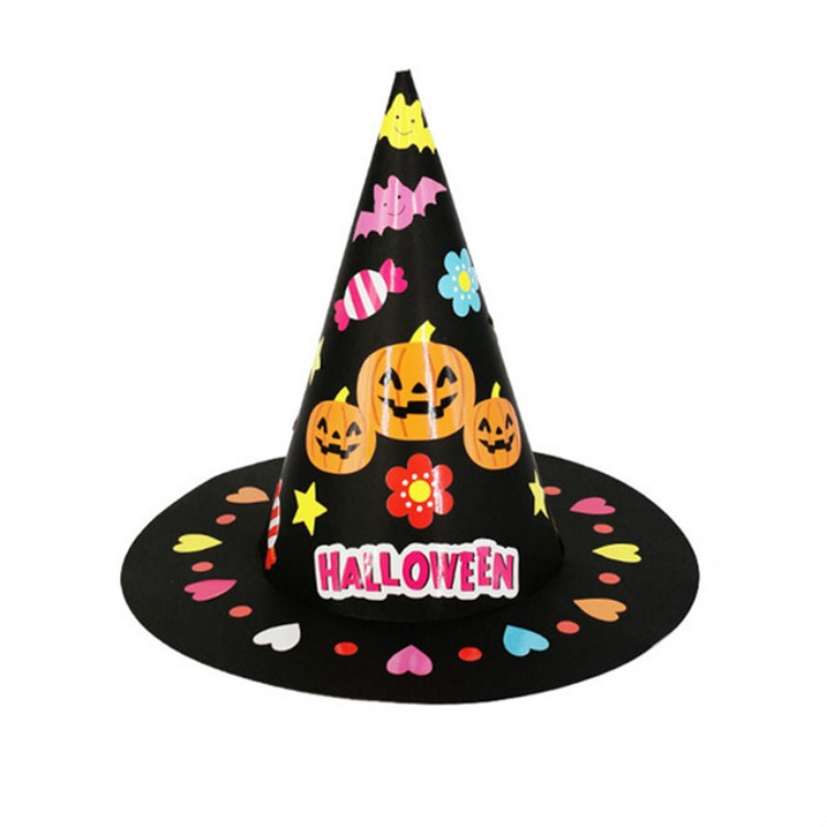 

Halloween Hat Festival Party Decoration Toys Children Handmade Educational Toy, Type:Point Cap