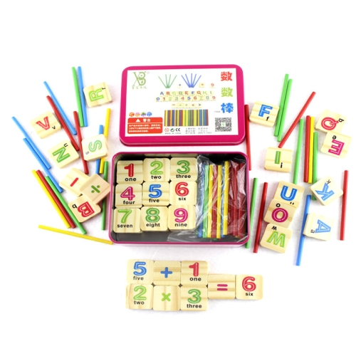 

Montessori Early Learning Math Tools Digital Stick Children Kindergarten Teaching Aids(Upgrade)