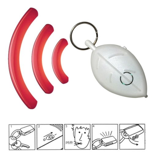 

Leaf-shaped Intelligent Voice-controlled Anti-lost Device Whistle Key Finder with LED Light(White)