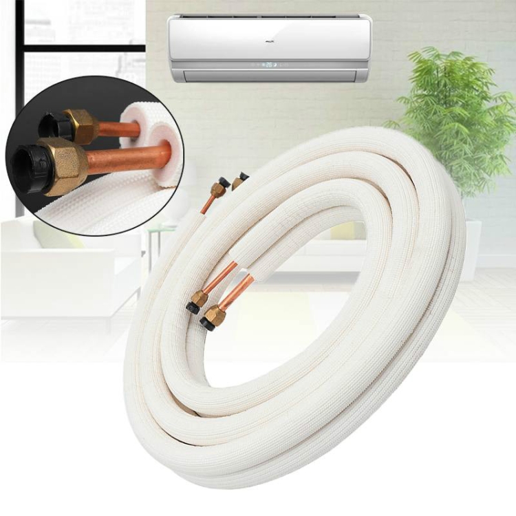 

3 PCS Air Conditioner Connection Pure Copper Pipe Thickened with Sodium Air Conditioner Pipe, Typle:1P Finished Tube 6x10mm
