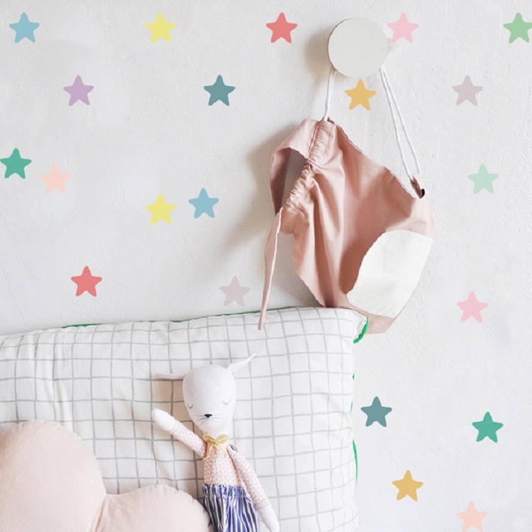 

Wall Sticker Living Room Background Furniture Wall Decoration Transparent Sticker, Style:Pentagram PA108