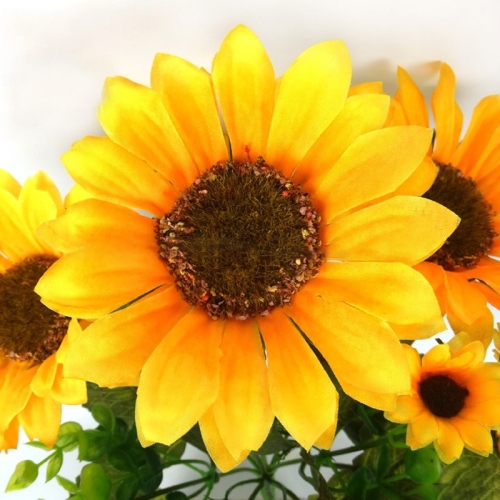 Sunsky 2 Pcs Creative Elegant Artificial Bouquet Sunflower