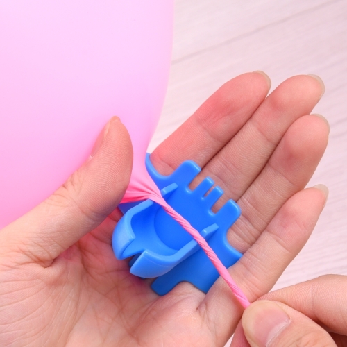 

2 PCS Birthday Party Latex Balloon Knotter Balloon Sealing Accessories，Random Color Deliver