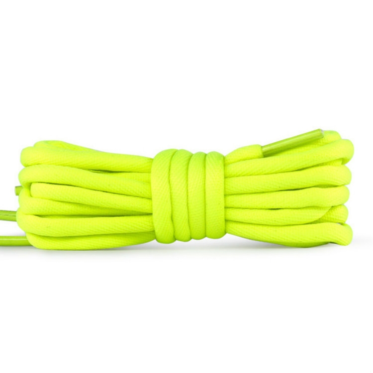 

5 Pairs Bold Round Sneakers Casual Shoes Rope, Length:120cm(Green)