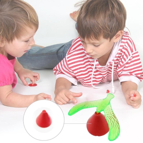 

10 PCS Kids Funny Toy Plastic Mini DIY Magic Balancing Bird Children Gift, Random Color Delivery
