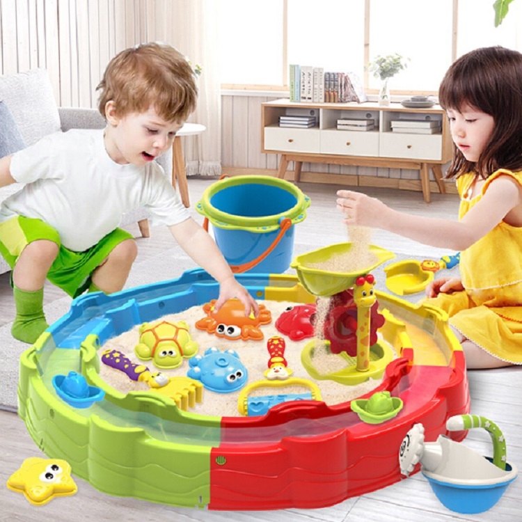 

11 in 1 Plastic Material Outdoor Play Water Play Sand Children Beach Toys Set