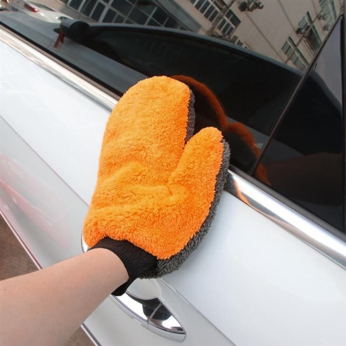 

Car Washing Gloves Cleaning Mitt Wash Glove Maintenance Soft Coral Fleece Car Washing Brush Cloth For Motorcycle Auto Home