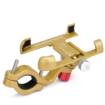 

360 Rotate Eagle Claw Bionic Bike Phone Holder Mount Aluminum Bicycle Motocycle Handlebar Cellphone Stand Bracket(Gold)
