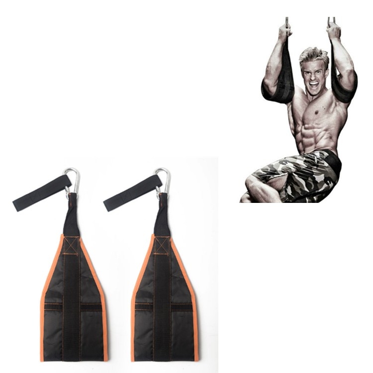 

Household Abdominal Muscle Training Belt Abdominal Training Device Pull-up Training Equipment(Orange Black)
