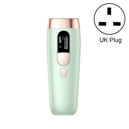 

Home Laser Hair Removal Apparatus Mini Portable Photon Skin Rejuvenation Hair Removal Apparatus, Specification:UK Plug(Green)