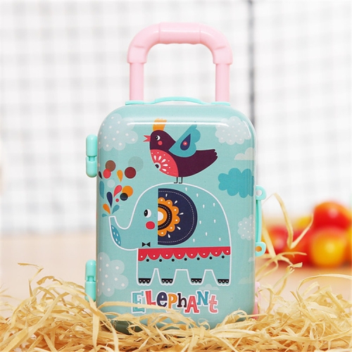 

Christmas Toy Gift Trolley Case Cartoon Early Education Children Play House Small Gift Suitcase(Type 4)