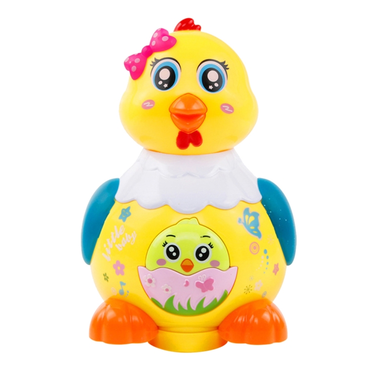 

Cute Electric Hen Laying Eggs for Children Fun Game Toy Random Color Delivery