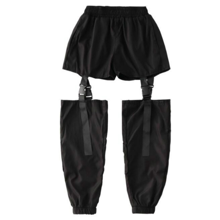 

Girls Hip Hop Style Street Dance Performance Costumes, Size:110cm(Trousers)