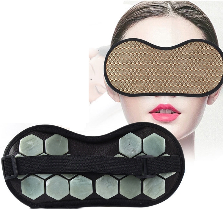 

2 PCS Travel Office Magnetic Therapy Health Care Shade Eye Mask(Jade)