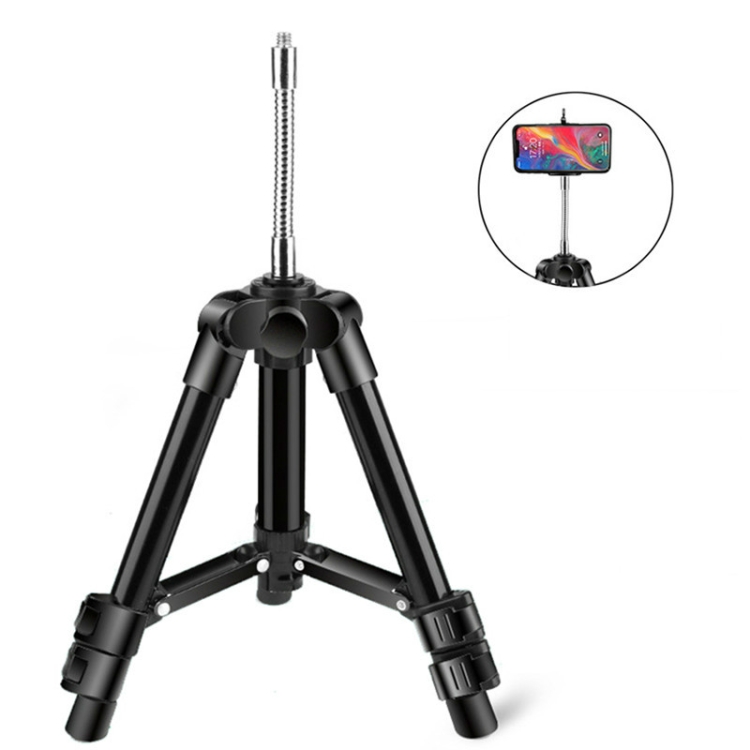 

Hose Aluminum Alloy Bracket Camera Mobile Phone Live Mini Tripod