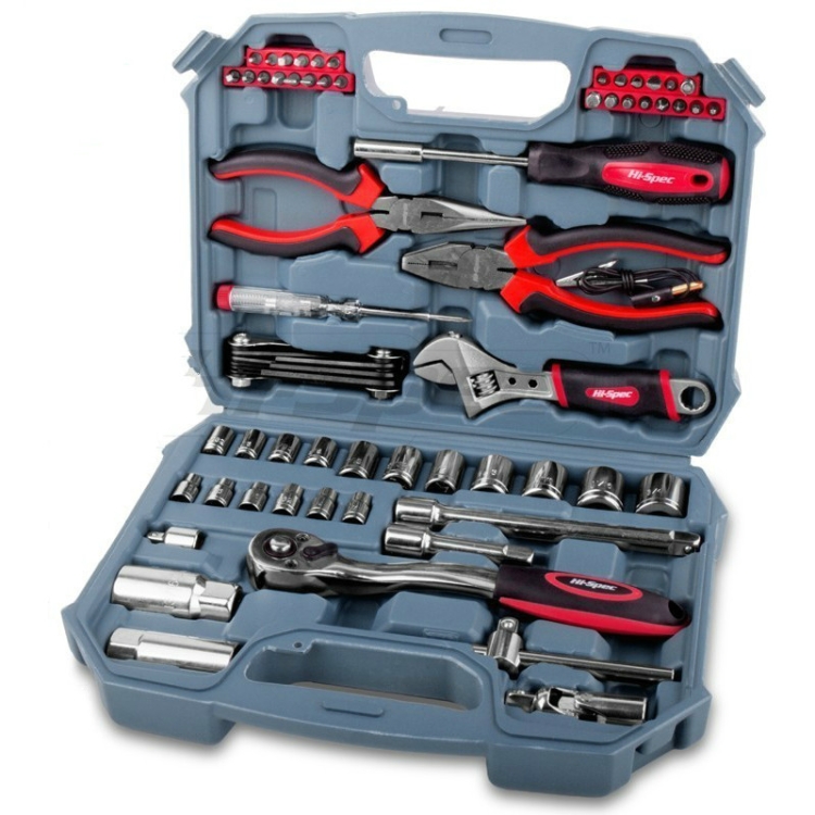 

Hi-Spec Tools 67 in 1 On-board Auto Repair Tool Socket wWrench Car Repair Multi-function Car Repair Tool Box