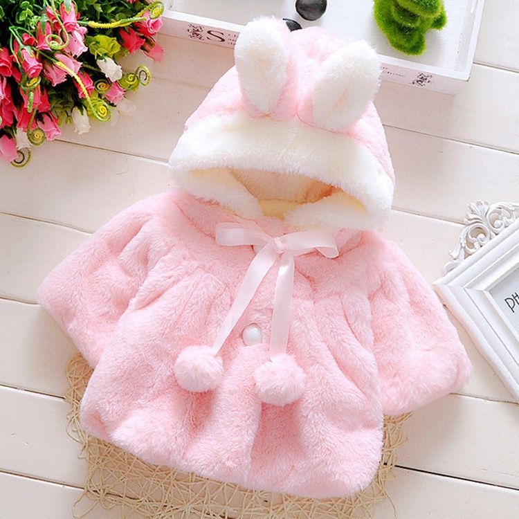 baby fur shawl