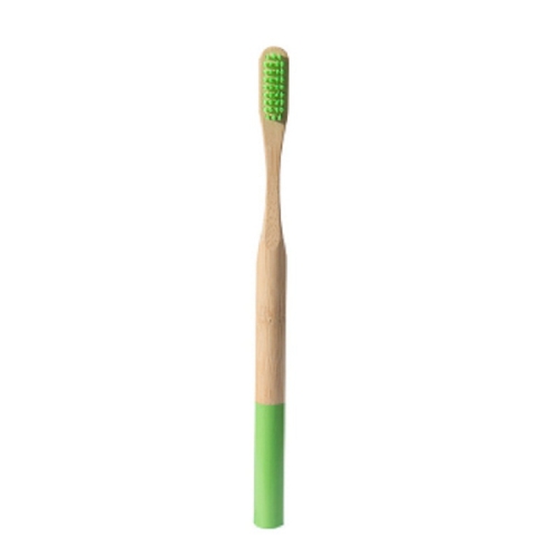 

Natural Bamboo Toothbrush Eco-friendly Low-carbon Travel Tooth Brush Soft Bristle(Green)