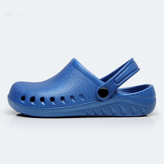 

Breathable Lightweight Non-slip Nursing Surgical Experimental Medical Workwear, Shoe size:36(Dark Blue )