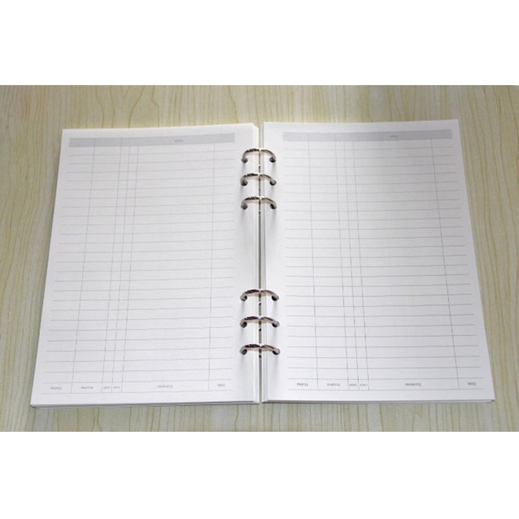 

10 PCS Notebook Ring Buckle 3 Hole Ring Hanging Accessories 3-Hole Silver Clasp