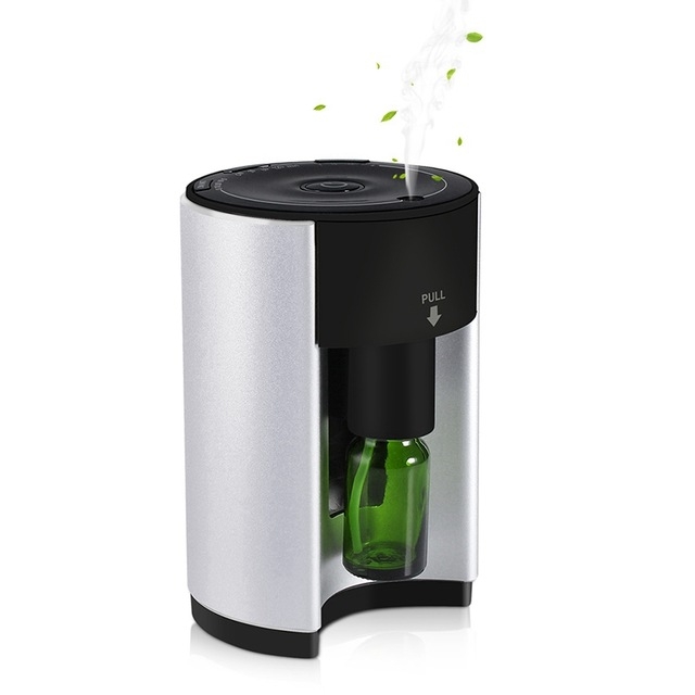 

S1 Smart Silent Aromatherapy Machine Beauty Salon Exhibition Hall Hotel Room Space Fragrance Automatic Fragrance, Plug:UK Plug(Silver)