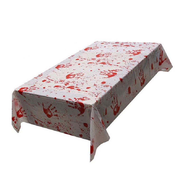 

Halloween Horror Decorations Gauze Haunted House Scene Arrangement Props, Type:Tablecloth