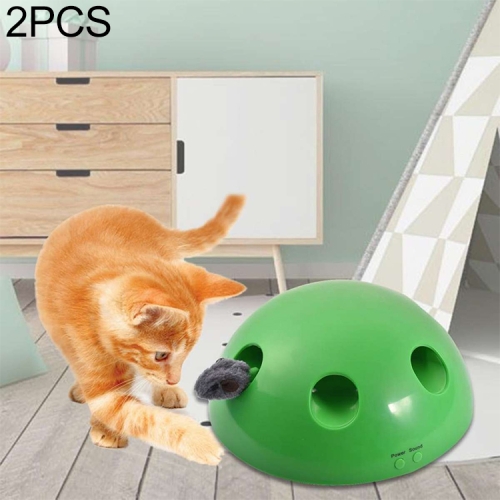 Sunsky 2个猫玩具发声逗猫玩具猫抓老鼠电动玩具