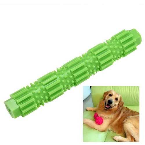 

Pet Dogs Training Chew Pet Toys Strong Bite Resistant Dogs Rubber Molar Toys, Size:L(Green)