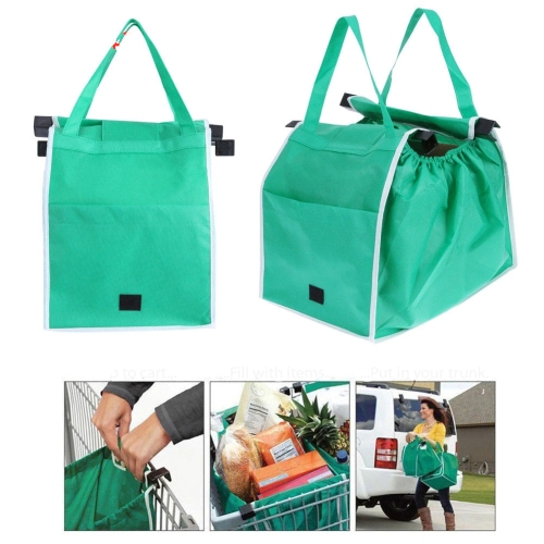 

Supermarket Cart Non Woven Portable Shopping Bag