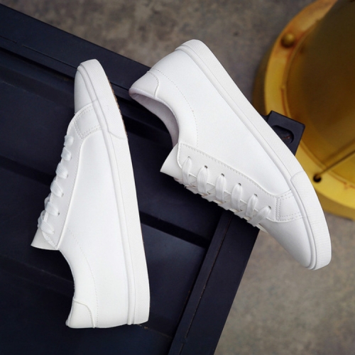 

Flats Sneakers Casual shoes Lace Up Shoes, Shoes Size:39(White)