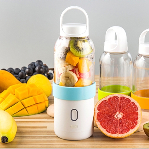 

Portable Electric USB Rechargeable Juicer Juice Lemon Vegetable Fruit Smoothie Squeezers(Blue)