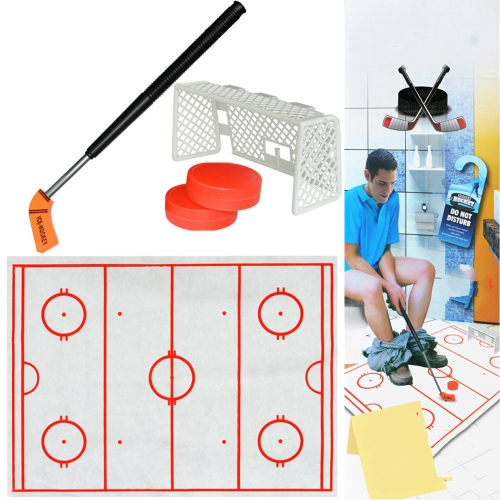 

Novelty Toilet Toy Hockey Adult Children Decompression Hockey Sports Suit