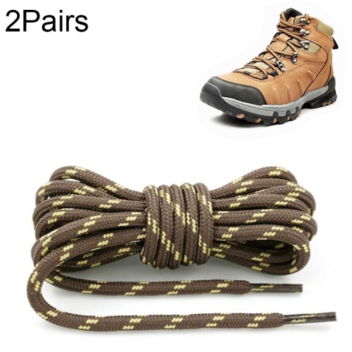 2 Pairs Round High Density Weaving Shoe 