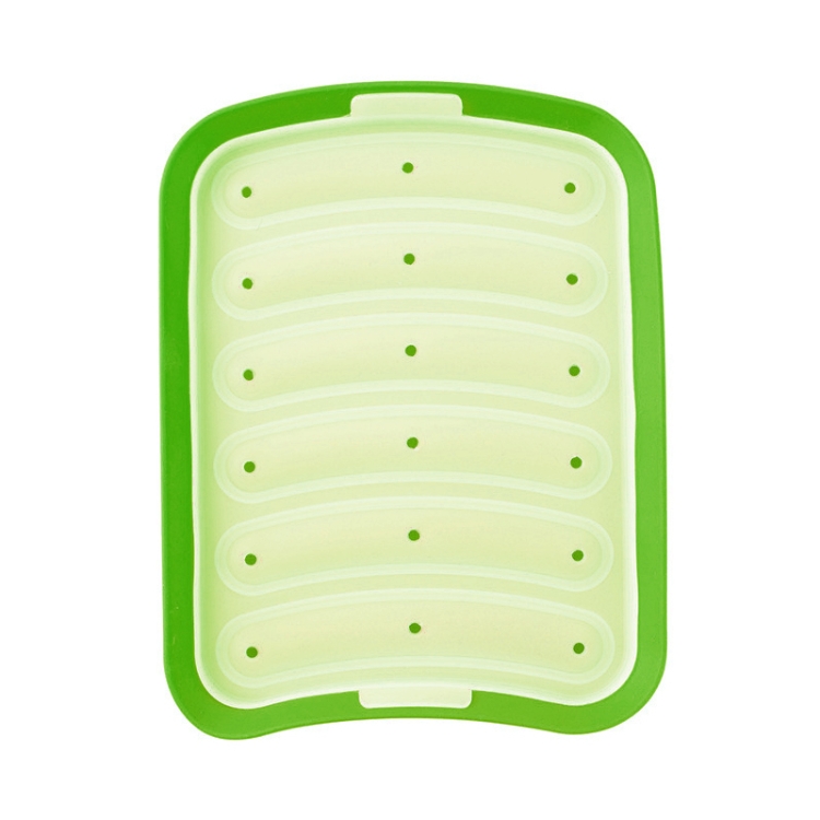 

Sausage Making Silicone DIY Hot Dog Handmade Mold Baking Gadget(Green)